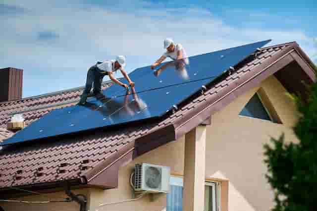 The solar installation process